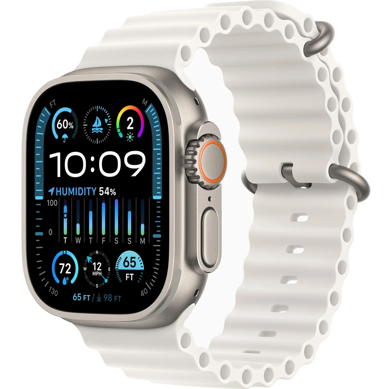 ساعت هوشمند اپل مدل Ultra 2 2024 Titanium Case Ocean Band 49mm