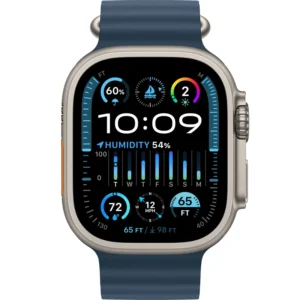 ساعت هوشمند اپل مدل Ultra 2 2024 Titanium Case Ocean Band 49mm